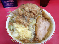 「ラーメン¥650  ニンニクマシマシ、アブラ」@ラーメン二郎 大宮店の写真