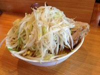 「小らーめん（ニンニク）」@ラーメン二郎 八王子野猿街道店2の写真