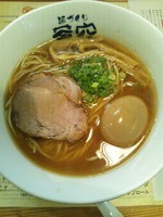 「味玉らぁめん（醤油）」@蒼空 飯田店の写真