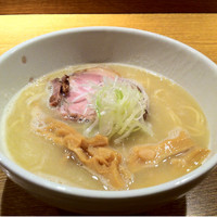 「鶏白湯」@中華そば 桃李の写真