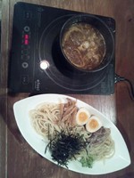 「特製醤油つけ麺」@麺屋 天翔の写真