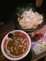 「つけ麺（３５０ｇ）８００円」@すごい煮干ラーメン凪 渋谷東口店の写真