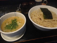 「鶏つけそば大盛」@塩そば 桑ばらの写真