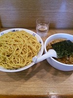 「つけ麺750円、中盛り150円」@はやし家の写真