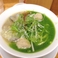 「浅利のパイタン麺」@麺処 ぼたん 栃木店の写真