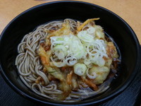 「かき揚げそば（３７０円）」@かわさき蕎麦の写真