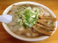 「こいくち大 650円（にぼだく、ねぎだく）」@中華そば ひらこ屋の写真