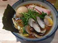 「特製蛤そば」@中華そば 四つ葉の写真