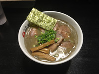 「最凶煮干そば＋チャーシュー」@最凶煮干そば 獣煮使の写真