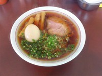 「中華そば＋味玉」@らーめんエックスの写真