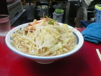 「小ラーメン豚入り」@ラーメン二郎 目黒店の写真