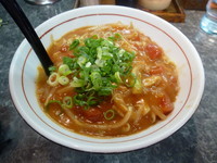 「とまとたんめん（太麺）¥800」@きんか本舗の写真