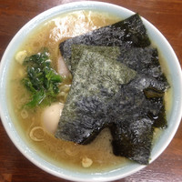 「ラーメン650円＋味付玉子100円（麺カタメ）」@近藤家 本店の写真