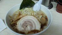 「らーめん（６００円）」@ラーメン専科 めん吉の写真