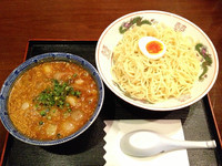 「ゴマダレ担々つけ麺(大盛り)」@軽食・喫茶シークエンスの写真