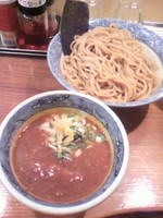 「辛つけ麺(3倍)特盛」@道玄坂マンモスの写真