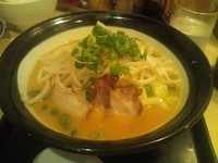 「麦味噌ラーメン８００円」@由丸 八重洲仲通り店の写真