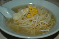 「塩ラーメン　550円」@手もみラーメン 万龍の写真