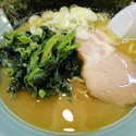 ラーメン・油多め＋ほうれん草