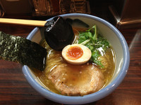 「塩ラーメンまろ味750円」@AFURI 恵比寿の写真