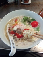 「〖9/15迄限定〗ソラと凪のトンコツROSSO 1,000円」@ソラノイロ ARTISAN NOODLESの写真