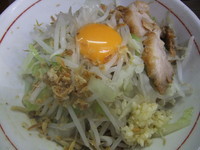 「汁なし（730円）」@ラーメン二郎 横浜関内店の写真