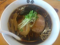 「【おすすめ期間限定】黒中華そば ￥750」@中華そば 田家 本店の写真