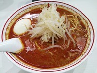 「北極ラーメン　＋茹で玉子：サービス券」@蒙古タンメン 中本 上板橋本店の写真