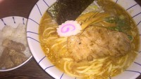 「味噌ラーメン・中盛＋ちょこっとだけご飯（７６０円＋５０円）」@麺恋処 き楽の写真