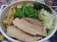 「油そば(肉と麺増し・ちょい盛・300g)800円」@麺匠 やまちャんの写真