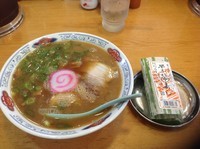 「中華そば＋早すし　７００円」@中華そば 丸三の写真