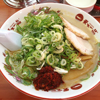 「こってり大ネギマシマシ」@天下一品 氷上店の写真