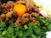 「やみつき台湾風まぜそば」@極濃つけ麺 プルプル55の写真