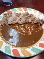 「ステーキカレー580円」@ふくてい 有楽町本店の写真