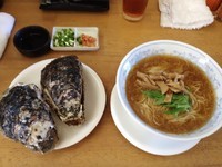 「長月の一杯代替版　かけ蕎麦 with 天然本岩牡蠣」@MENYA 食い味の道有楽の写真