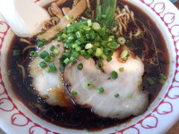 「浅草ブラック730円」@支那そば きび 桃太郎外伝の写真