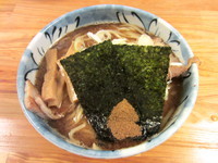 「らーめん並盛」@自家製麺 然の写真