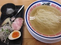 「限定　冷やし鶏節塩ラーメン（７００円）」@博多らーめん バリ龍の写真