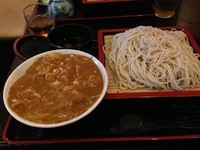 「ミニカレー丼セット【870円】」@そば処 ゆう月 大森駅前店の写真