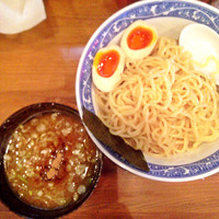 「半熟味玉つけめん」@らーめん がんちゃの写真