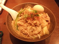 「肉なんばん味玉らーめん」@ラー麺 エンジンの写真
