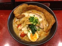 「バラカツカレー麺」@高円寺らー麺しんやの写真