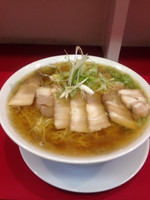 「支那そば（大盛り＋叉焼＋ネギ）」@支那そば へいきち 東京日野店の写真