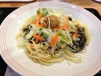 「夏とく冷やし麺 黒酢黒ゴマ」@長崎ちゃんぽん リンガーハット 品川シーサイドフォレスト店の写真