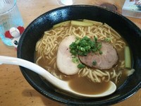 「【連休限定】カレー南蛮そば＋半ライス」@中華そば 田家 本店の写真