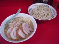 「小豚つけ麺（750円+50円　ニンニク・アブラ）」@ラーメン二郎 湘南藤沢店の写真