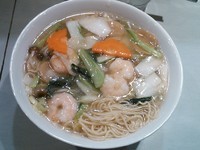 「【季節の中華蕎麦】海老と秋野菜のあんかけそば ￥850」@中華蕎麦 瑞山（ZUIZAN）の写真