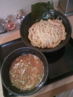 「濃厚つけ麺７００円」@醤油らーめん いるかの写真