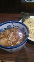 「つけ麺（中盛）」@赤坂 麺道 いってつの写真