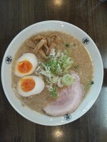 「みそ味玉子らーめん(麺少なめ)」@こってりらーめん 誉の写真